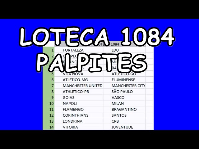 Palpites Loteca 885: dicas e informações completas dos 14 jogos