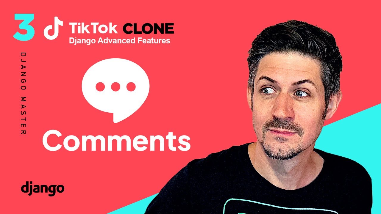 Комментарии с Django и Htmx — клон TikTok — расширенные функции, часть 3
