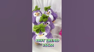 GẤU BÔNG CHIM CÁNH CỤT COSPLAY CÀ TÍM | GẤU BÔNG HẠNH PHÚC