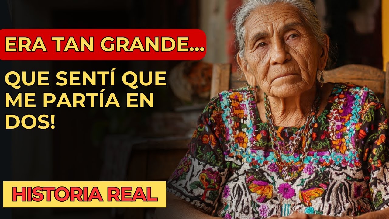 💔HISTORIA REAL - ERA TAN GRANDE… QUE SENTÍ QUE ME PARTÍA EN DOS!