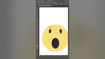 WOW Emoji Design in Illustrator😮