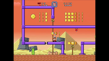[Preview] Super Mario Bros. X (SMBX 1.4.4) custom level: Caves and Pipes