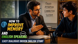 👉 How to Improve Memory and English Speaking: Easy Dialogue-Driven Story #viral #english