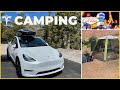 Camping 35 Minutes North of Las Vegas Strip in Mountains in 2021 Tesla Model Y | S1:E7