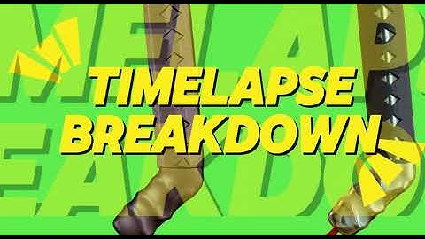 Benihime Timelapse Blender 3D