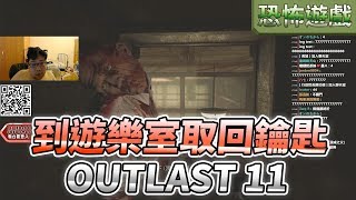 【國動aka張大膽】OUTLAST PART11 到遊樂室取回鑰匙 2018/12/02 By喬喬