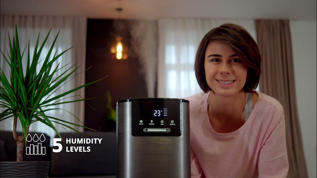 HuPro 777 Premium Humidifier for Bedroom 5L Large Room Home Plants Baby