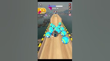 Going Balls - Super Speedrun Gameplay LEVEL NO #23 | New Update | Sky Ball Jump Android iOS #Shorts