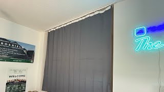 Room Needing Division No Politics Needed! Just install this Jilron Room Divider Curtains!