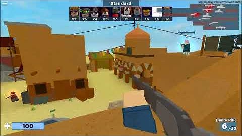 NOOB HACKER GETS KILLED IN ROBLOX ARSENAL