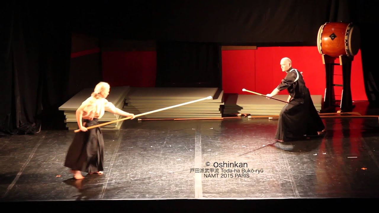 Tenshin Bukō-ryū Heihō - 天真武甲流兵法, Kagitsuki naginata, NAMT 2015, Paris.