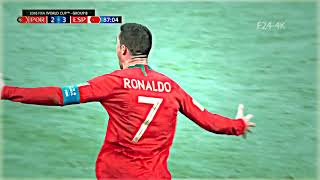 هدف كريستيانو رونالدو في كأس العالم 2018
