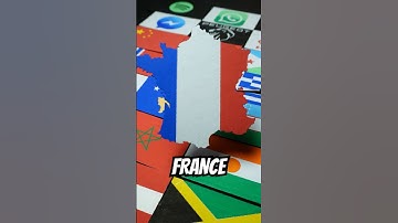 Drawing France Map #flag 🇫🇷 #Française