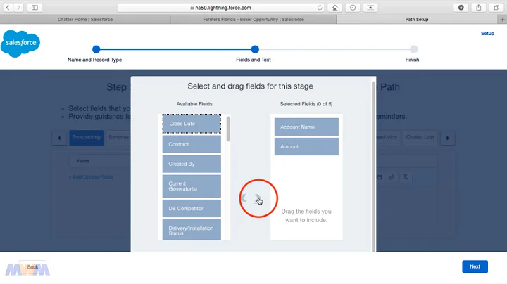 Setting up a Path in Salesforce Lightning Experience