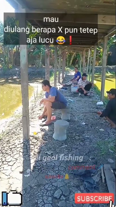 jahilin teman yang lagi fokus | mancing dikolam pancing alami #videolucu #shorts