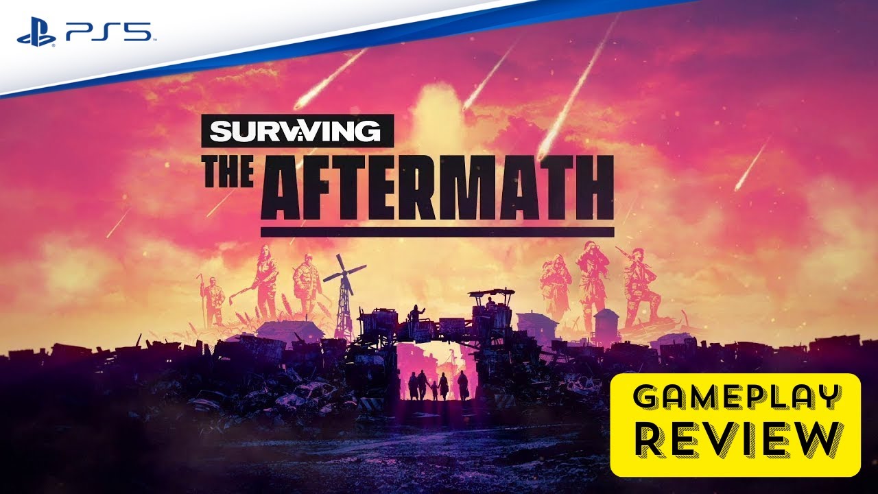 Surviving the Aftermath – 1 Hour Review 🎯 PS5 Gameplay | Colony Building, Strategy & Survival | 4K