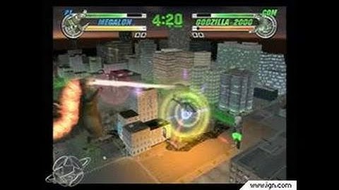 Godzilla: Destroy All Monsters Melee GameCube Gameplay -