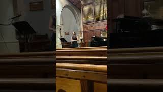 Erin Dollard sings Ave Maria by Schubert. YouTube Thumbnail