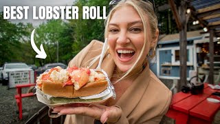 TRYING THE BEST FOOD IN BAR HARBOR, MAINE (lobster rolls, blueberry pie, popovers)