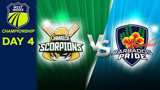 🔴 LIVE Jamaica v Barbados - R2 - Day 4 | West Indies Championship 2026 #WIChamps