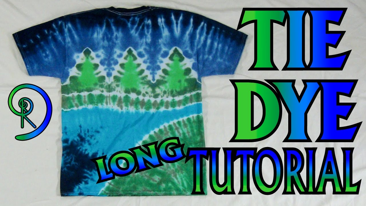 DIY: Tie Dye Camo Shirt [Full Tutorial] #25 