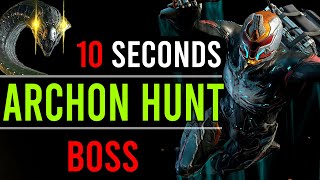 FASTEST Way to Defeat Archon Hunt Bosses [Warframe]