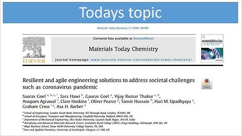 Resilient and agile engineering solutions to address coronavirus pandemic