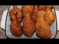 piernas de pollo doraditas