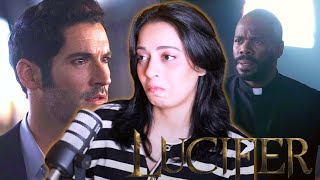 Crying 😭 Watching Lucifer S1E9''A Priest Walks into a Bar'' for the FIRST TIME **COMMENTARY/REACTION