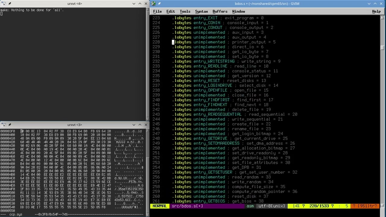 6502 CP/M: 8/14