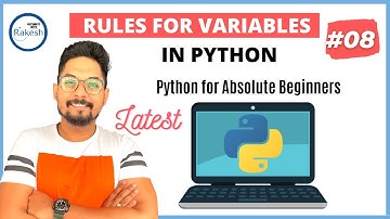 #8 Python-zelfstudie voor beginners | Regels voor het benoemen van Python-variabelen | Regels voo...