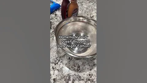 Homemade Dairy Queen Blizzard (Date Night Edition)