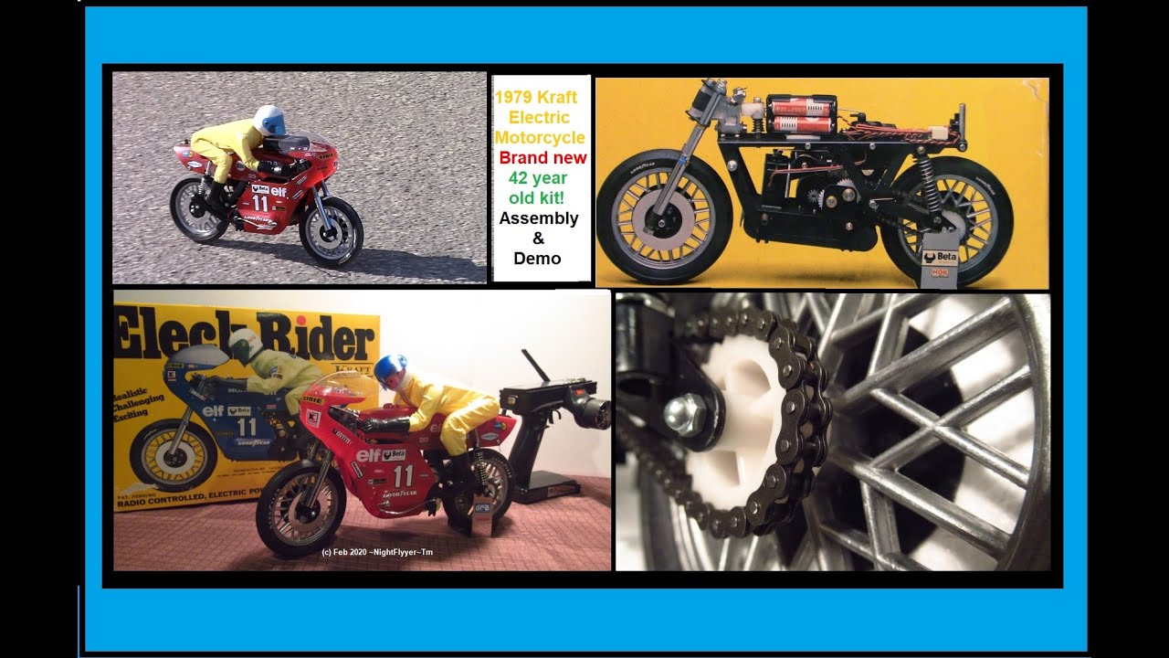 Eleck Rider 電動ラジコンオートバイ み*ー様 電動RCオートバイ エレックライダー Eleck Rider ラ