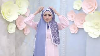Shawl Tutorial Chest Covered | Malaysia Hijab Tutorial | Galeri Ariani