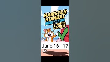 Hamster Kombat GameDev Daily Combo & Daily Cipher June 16 - 17 Claim Your Rewards!