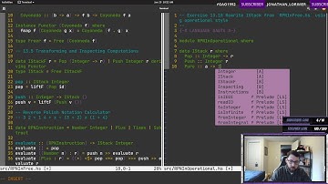 [Haskell] Book of Monads, Yet Another Chapter 13 Stream
