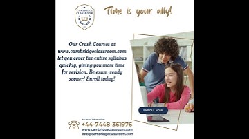 CAIE O Level Chemistry 5070 and IGCSE Chemistry 0620 Crash Course, Full Syllabus in just 8.5 Hours