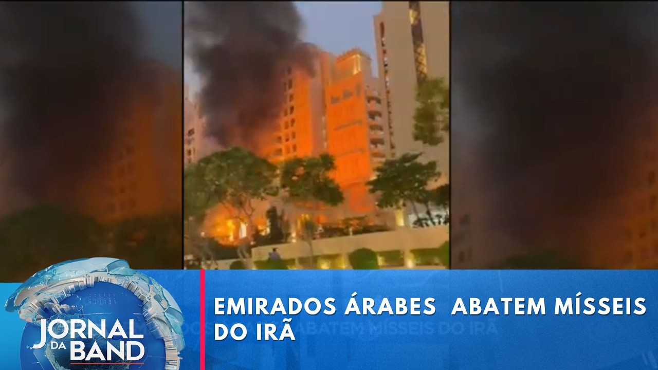 Emirados Árabes abatem mísseis do Irã | Jornal da Band