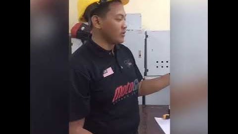 Basic practical PLC Omron push button lamp