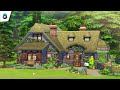 FANTASTICAL COTTAGE 🌺🌲 | The Sims 4: Cottage Living Speed Build