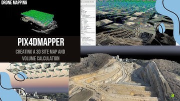 Pix4Dmapper Introduction | Creating 3D map of a site with Drone Imagery