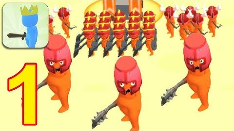 CROWD CONFLICT - Walkthrough Gameplay Part 1 - INTRO (iOS Android)