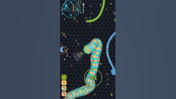 WORMATE.IO The Best Powerfull Headshot Epic#wormate.io#snake.io#io#shots