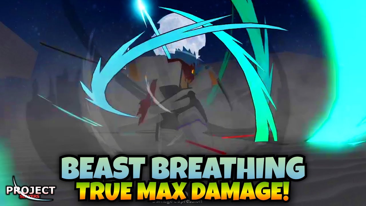 Project Slayers Beast Breathing - unlock, quests, skills and more