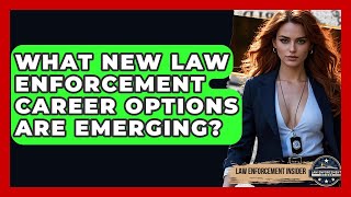 What New Law Enforcement Career Options Are Emerging? - Law Enforcement Insider