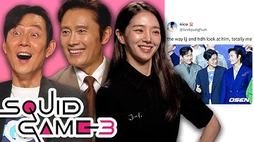 The Cast Of Squid Game React To Squid Game Memes | Meme, Myself & I