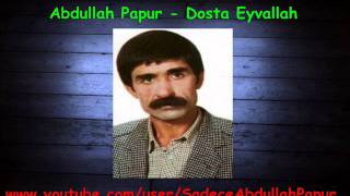 Abdullah Papur - Dosta Eyvallah