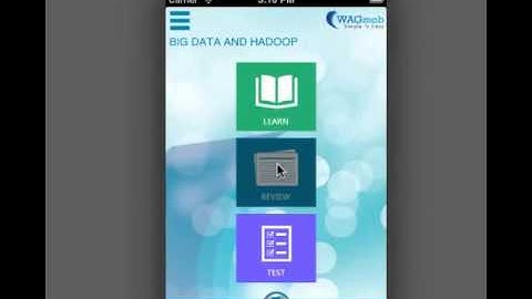 Demo of Big Data and Hadoop on iPhone