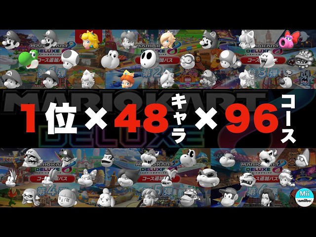 🔴【参加型】Switchオンラインがサ終するまでに全キャラで全コース1位