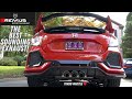 INSTALLING THE REMUS VALVED CAT-BACK EXHAUST ON THE HONDA CIVIC TYPE R FK8 THE BEST SOUNDING EXHAUST